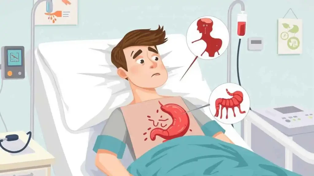 Vomiting blood,Hematemesis,Blood in vomit,Causes of vomiting blood,Gastrointestinal bleeding,Upper GI bleed,Peptic ulcer,Esophageal varices,Gastritis,Mallory-Weiss tear,Liver disease and vomiting blood,When to see a doctor for blood in vomit,Symptoms of internal bleeding,Hematemesis meaning,Vomiting blood treatment,Emergency symptoms,Digestive system problems,Gastrointestinal health,Stomach bleeding causes,Vomiting blood diagnosis,Blood in vomit emergency,armdeals